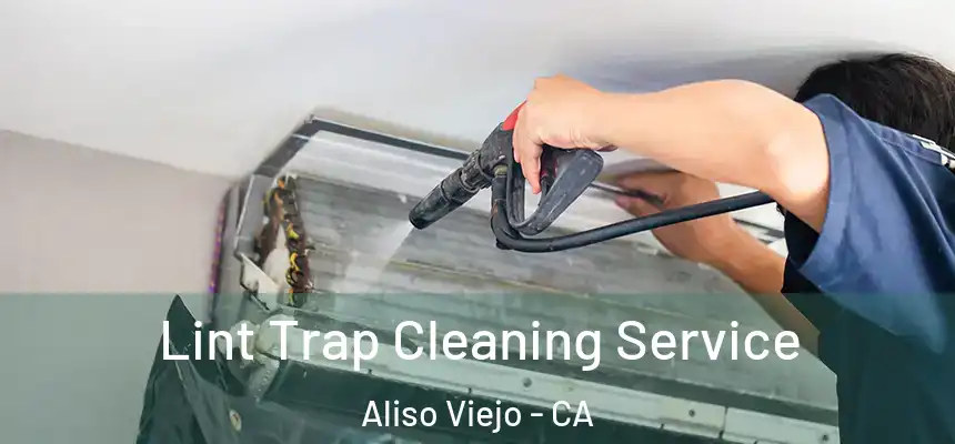 Lint Trap Cleaning Service Aliso Viejo - CA