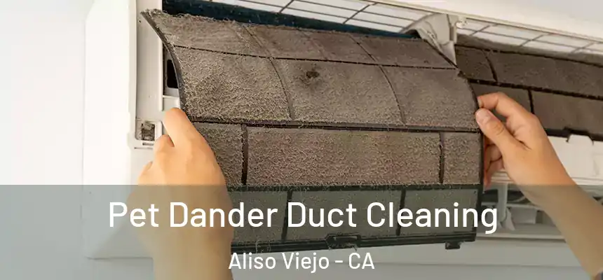 Pet Dander Duct Cleaning Aliso Viejo - CA